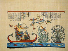 KING TUT HUNTING BIRD